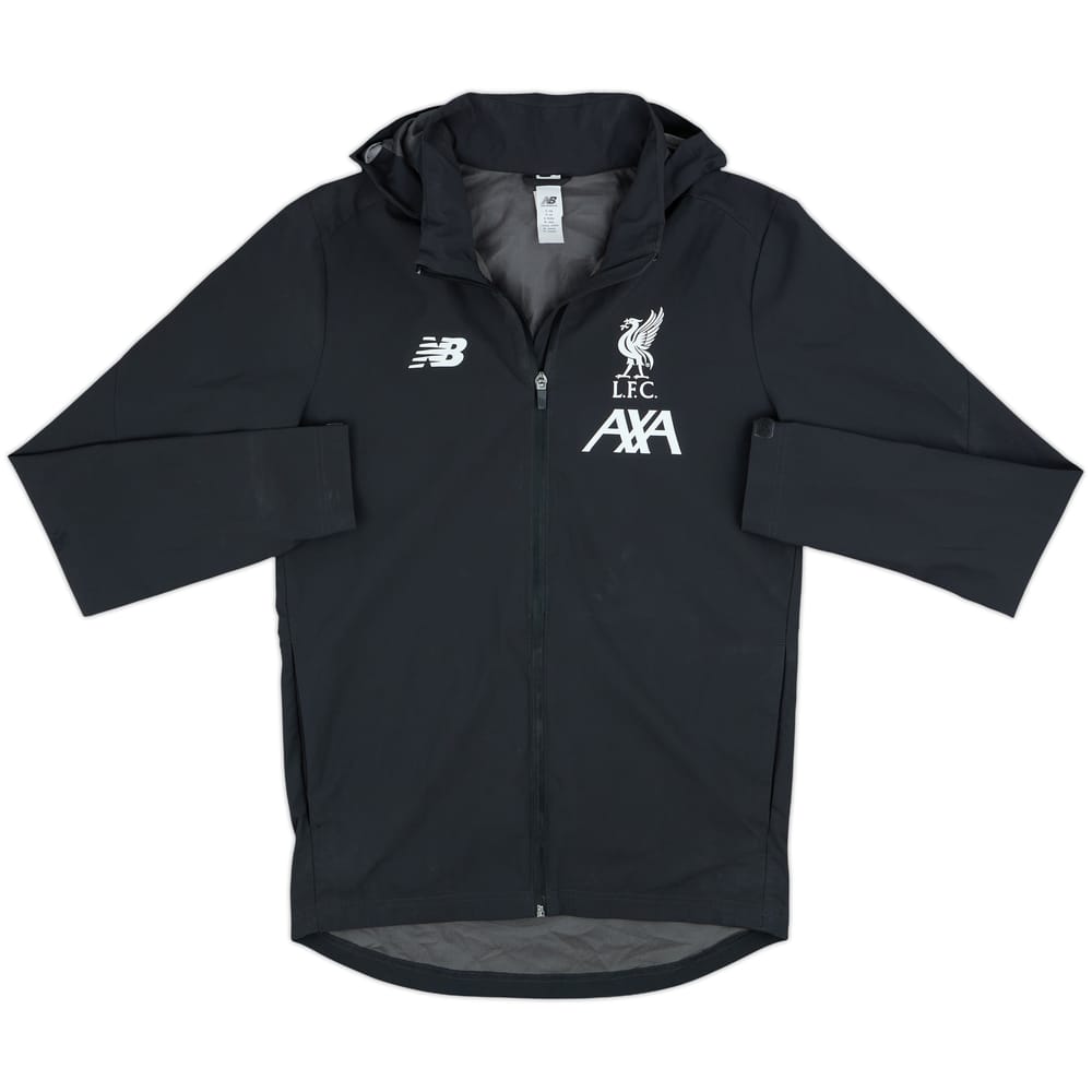 2019-20 Liverpool New Balance Hooded Track Jacket - 6/10 - (S)