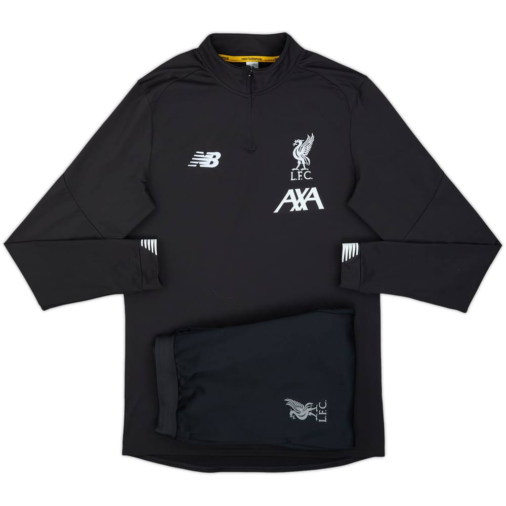 2019-20 Liverpool New Balance 1/4 Zip Tracksuit - 9/10 - (M)