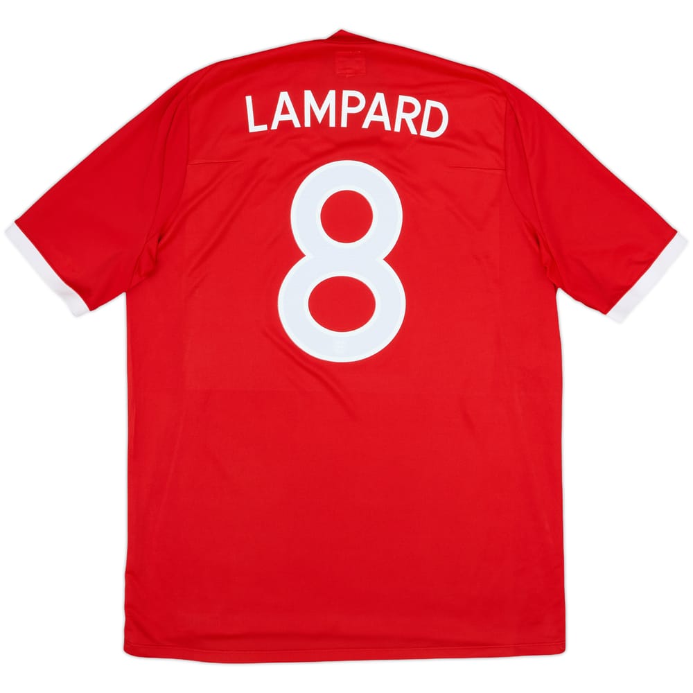 2010-11 England Away Shirt Lampard #8 - 8/10 - (L)
