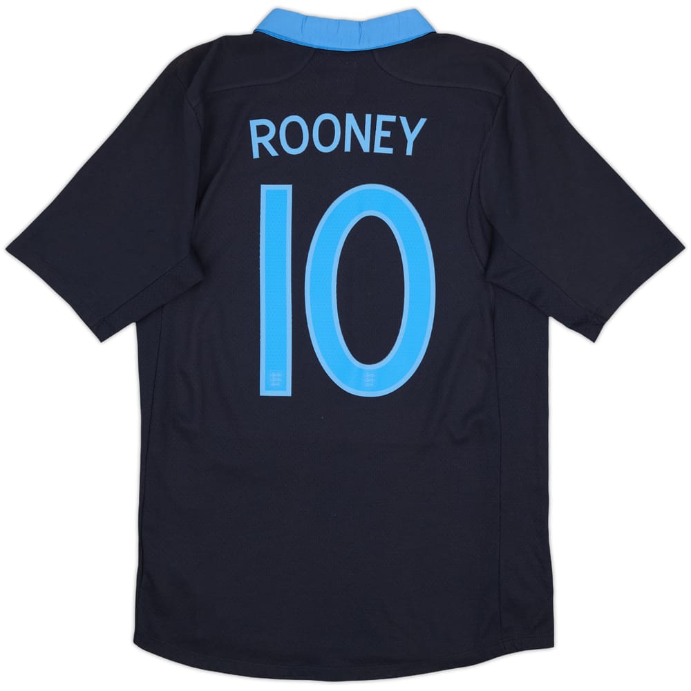 2011-12 England Away Shirt Rooney #10 - 8/10 - (M)