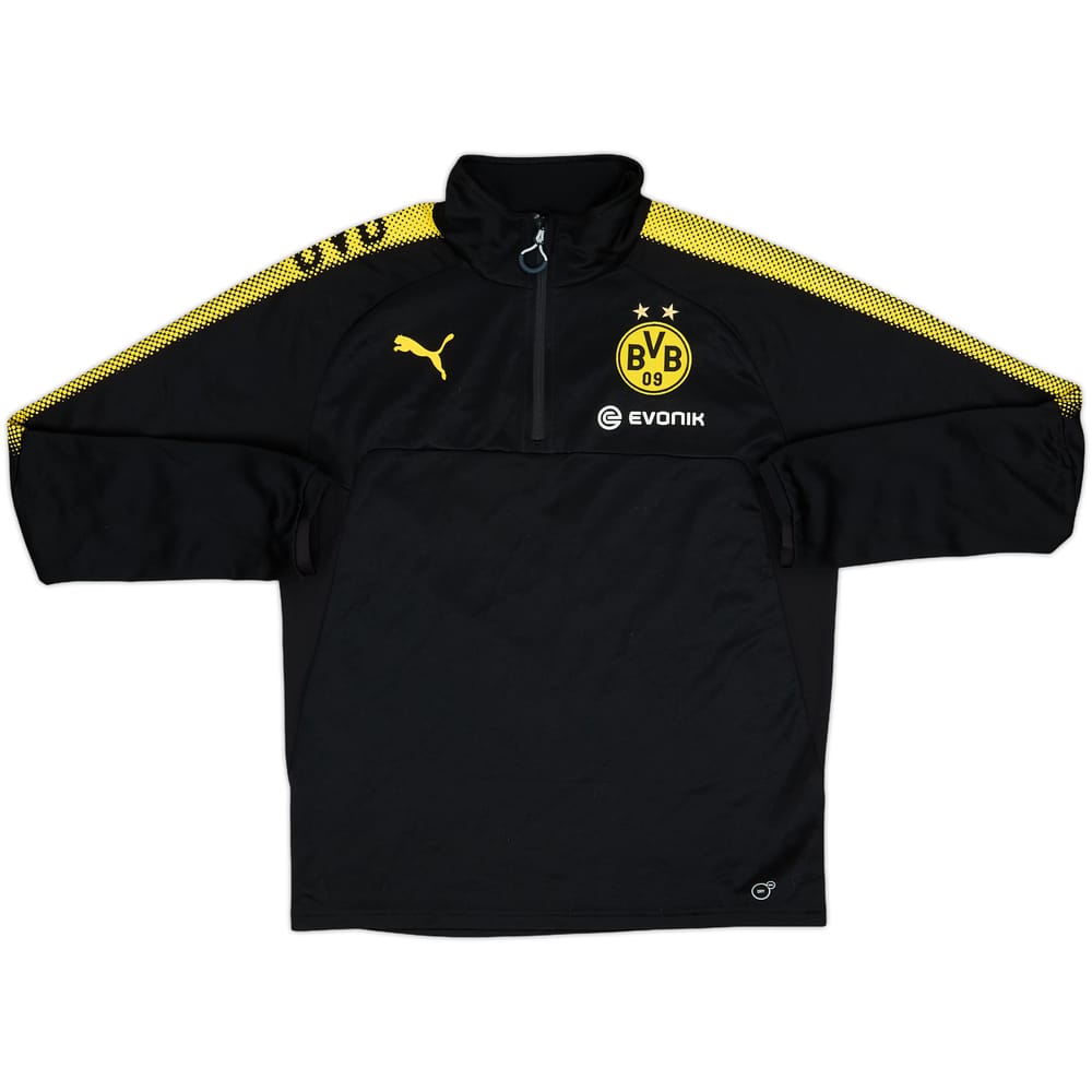 2017-18 Borussia Dortmund Puma 1/4 Zip Drill Top - 5/10 - (M)