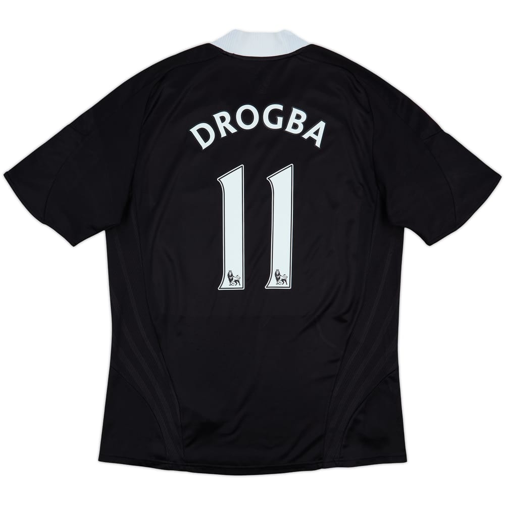 2008-09 Chelsea Away Shirt Drogba #11 - 6/10 - (L)
