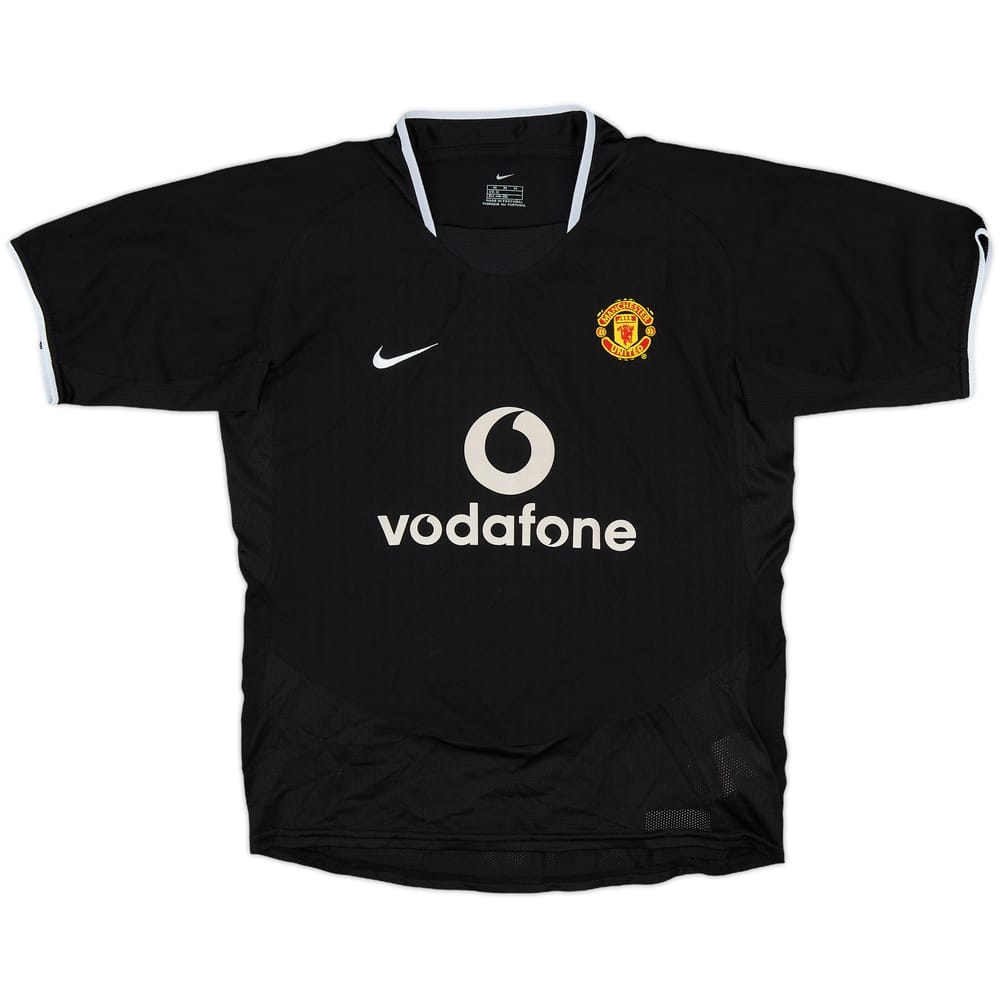 2003-05 Manchester United Away Shirt - 7/10 - (M.Boys)