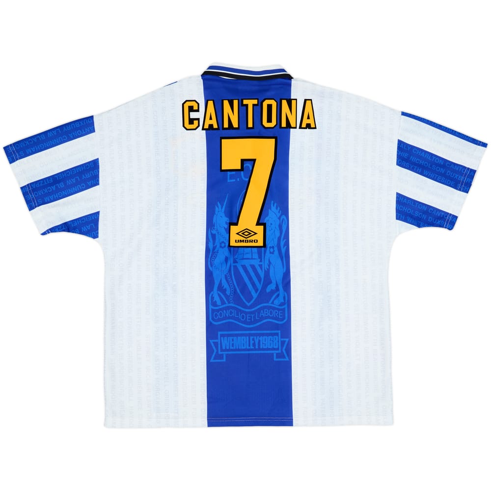 1994-96 Manchester United Third Shirt Cantona #7 - 8/10 - (XXL)