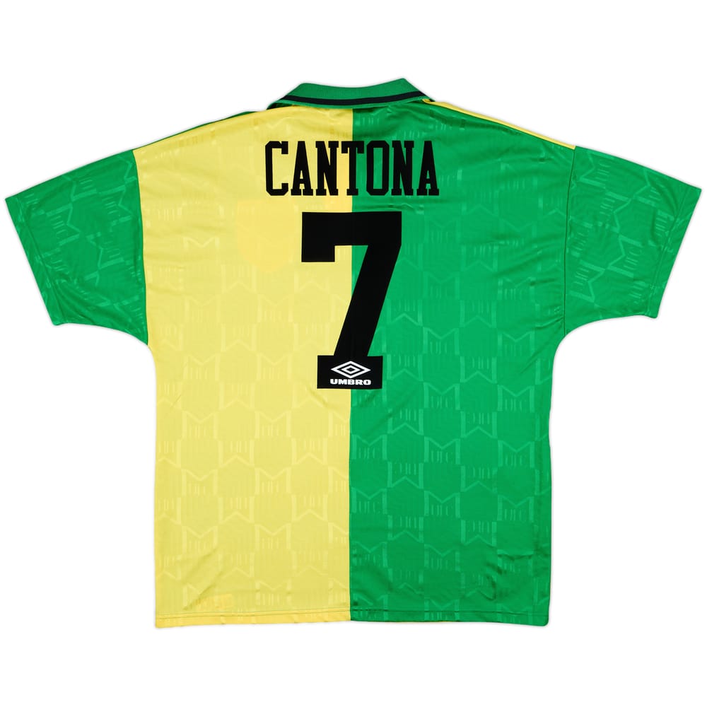 1992-94 Manchester United Third Shirt Cantona #7 - 8/10 - (L)