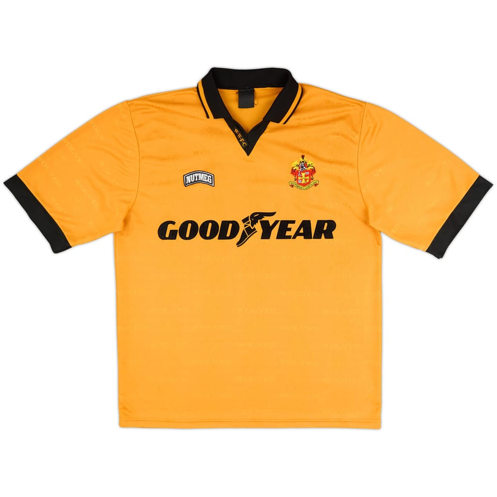 1995-96 Wolves Home Shirt - 8/10 - (L)