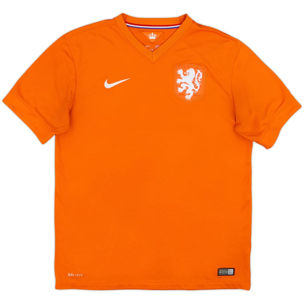 2014-15 Netherlands Home Shirt - 6/10 - (L)