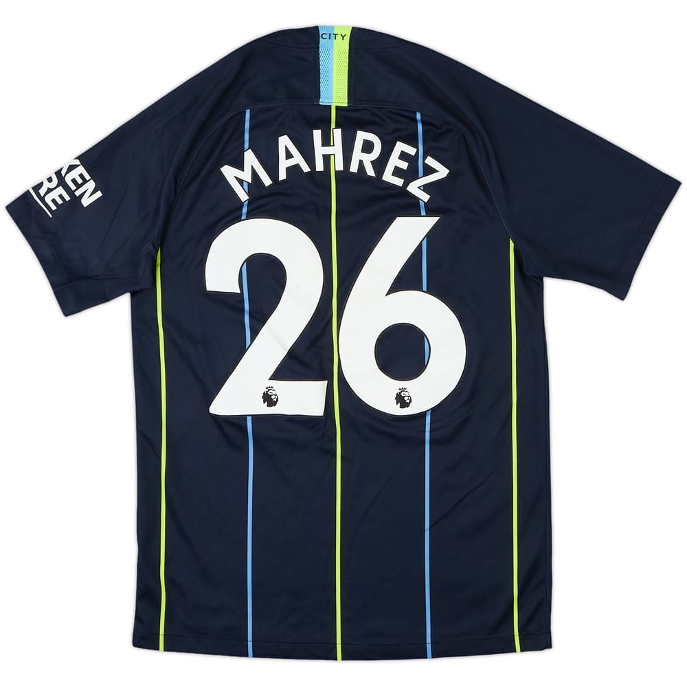2018-19 Manchester City Away Shirt Mahrez #26 - 7/10 - (S)