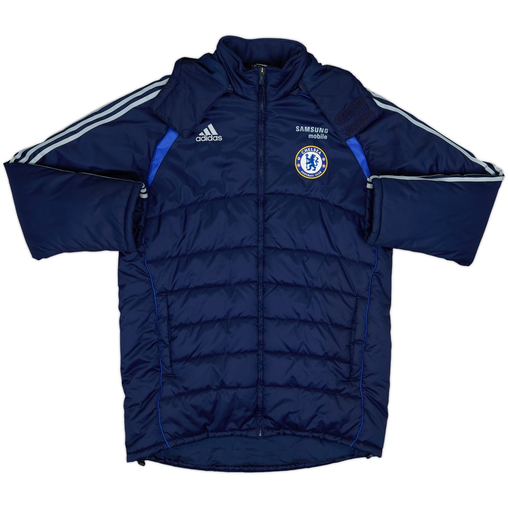 2006-07 Chelsea adidas Padded Bench Coat - 10/10 - (M)
