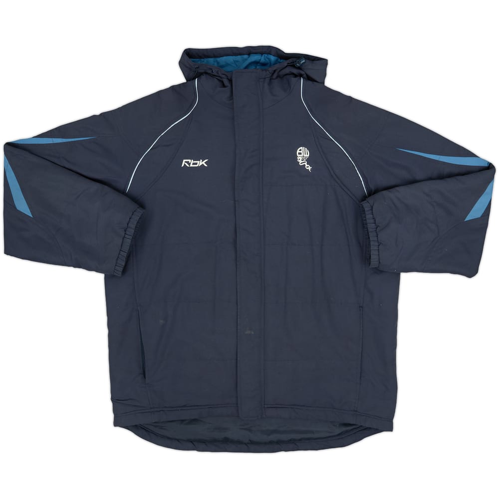 2006-07 Bolton Reebok Hooded Bench Coat - 6/10 - (XL)