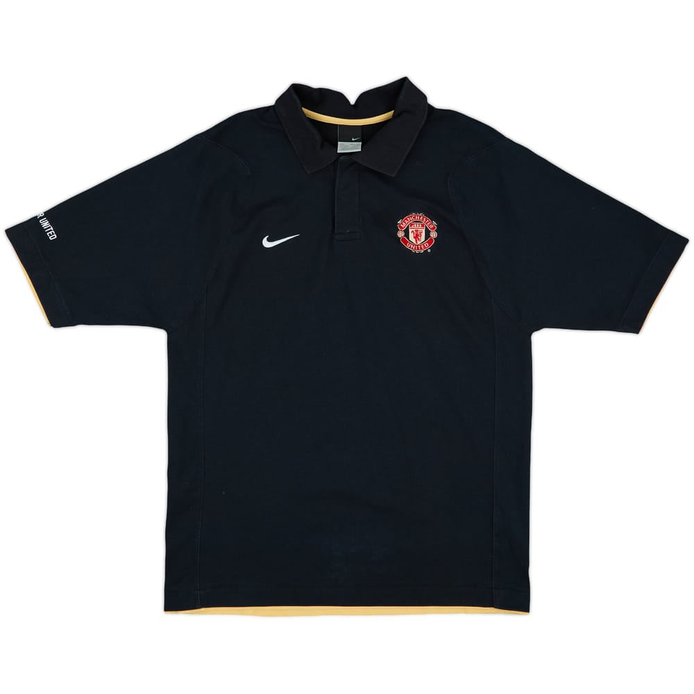2006-07 Manchester United Nike Polo Shirt - 8/10 - (L)