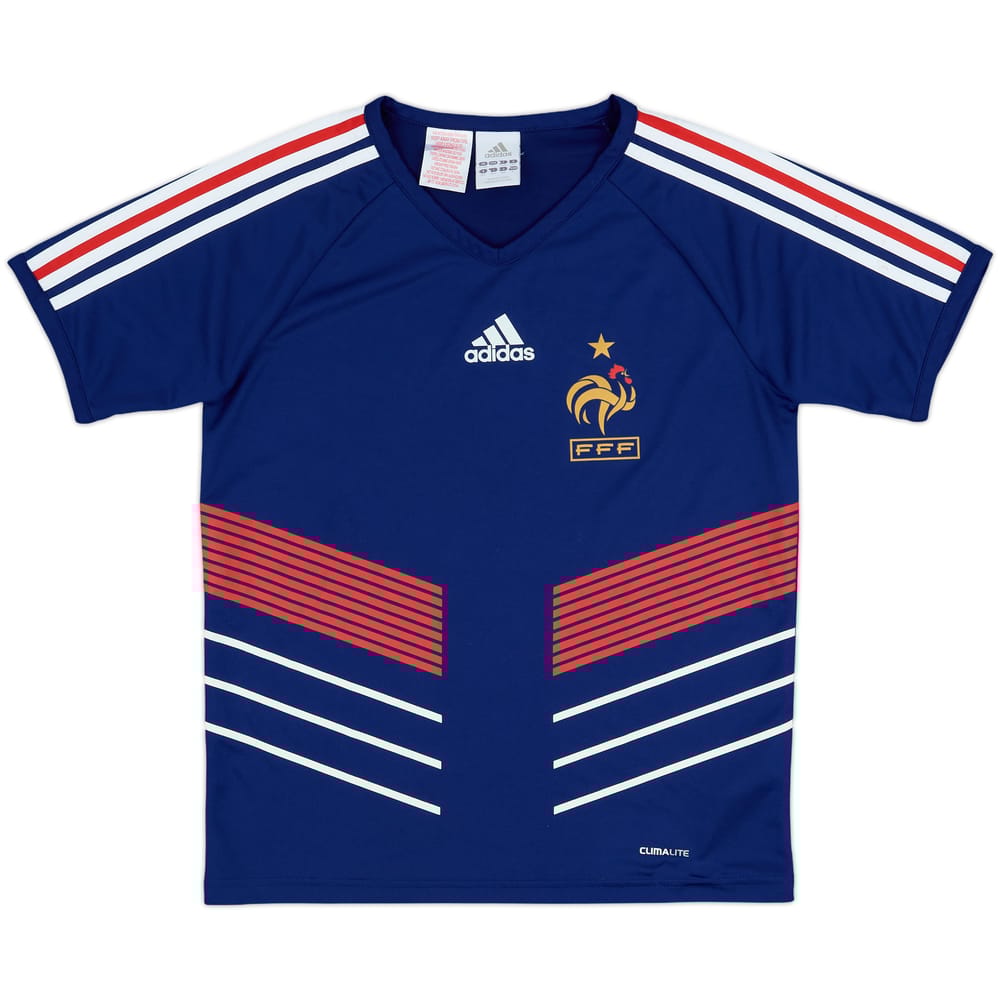 2009-10 Francia Camiseta básica de local - 8/10 - (L.Boys)