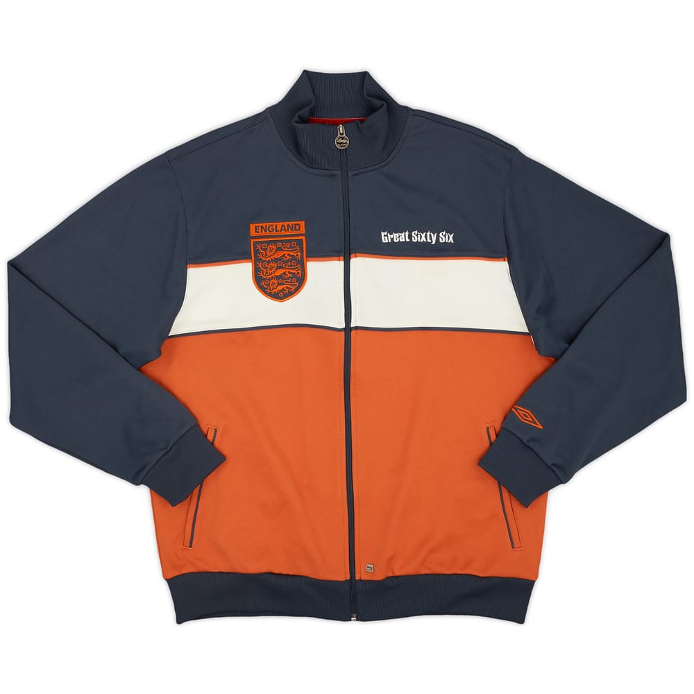 2008-09 England 'Great Sixty Six' Umbro Track Jacket - 8/10 - (XL)