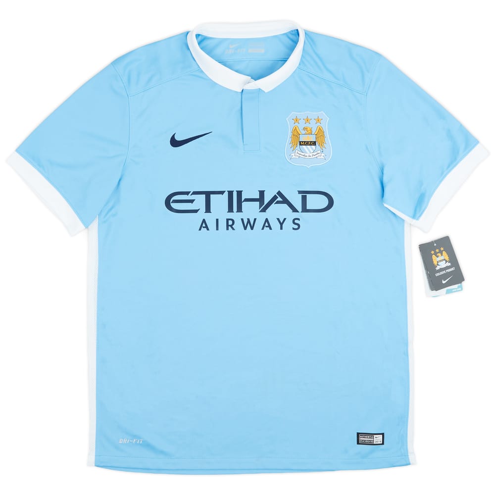 2015-16 Manchester City Home Shirt (L)