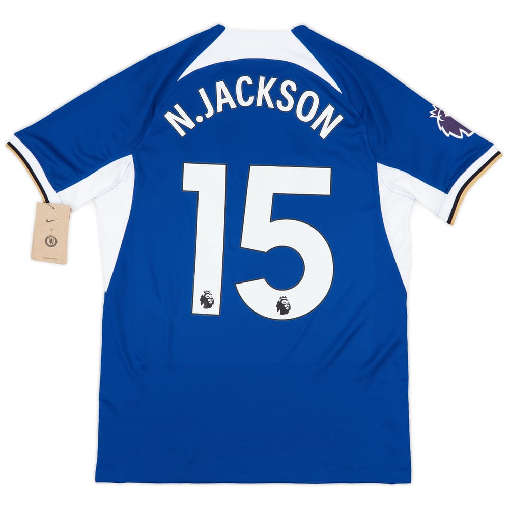 2023-24 Chelsea Home Shirt N.Jackson #15 (M)