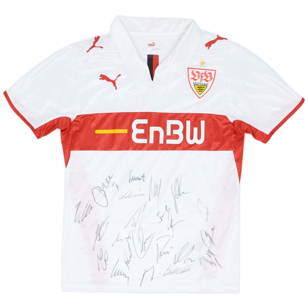 2008-09 Stuttgart Signed Home Shirt - 7/10 - (S)