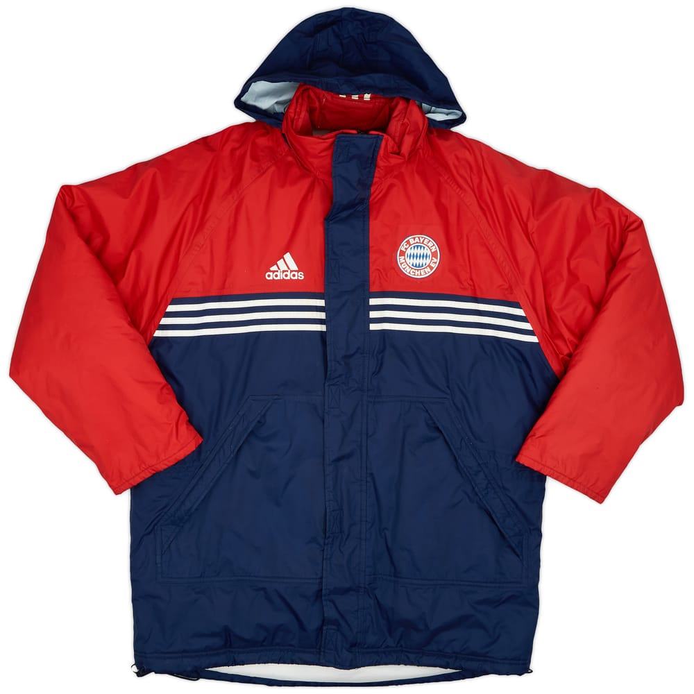 1999-01 Bayern Munich adidas Padded Bench Coat - 9/10 - (L/XL)