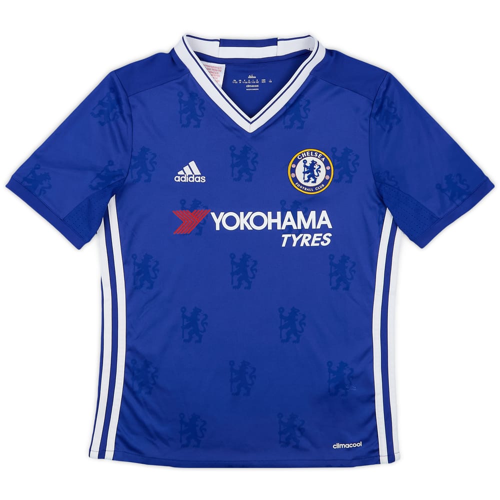 2016-17 Chelsea Home Shirt - 9/10 - (M.Boys)