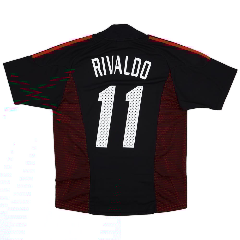 2002-03 AC Milan Third Shirt Rivaldo #11 - 9/10 - (M)