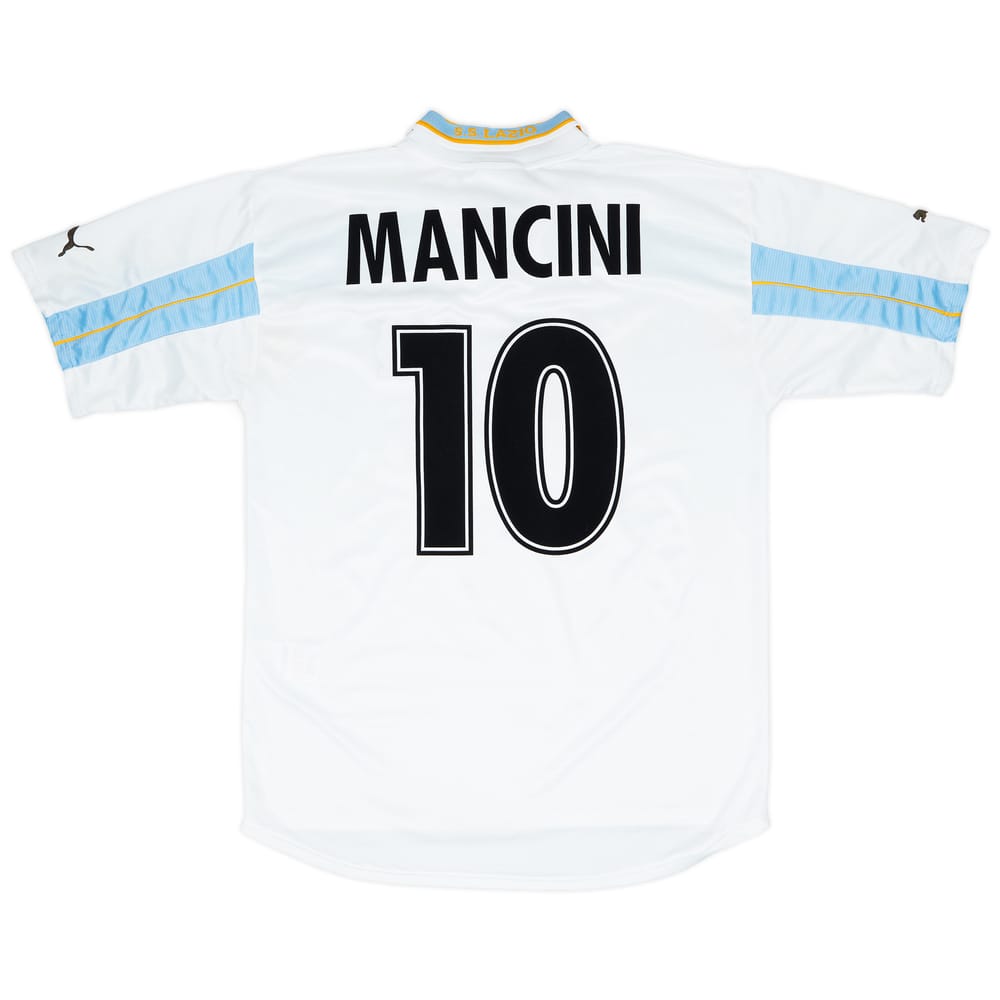 1999-00 Lazio Centenary Home Shirt Mancini #10 - 7/10 - (XL)