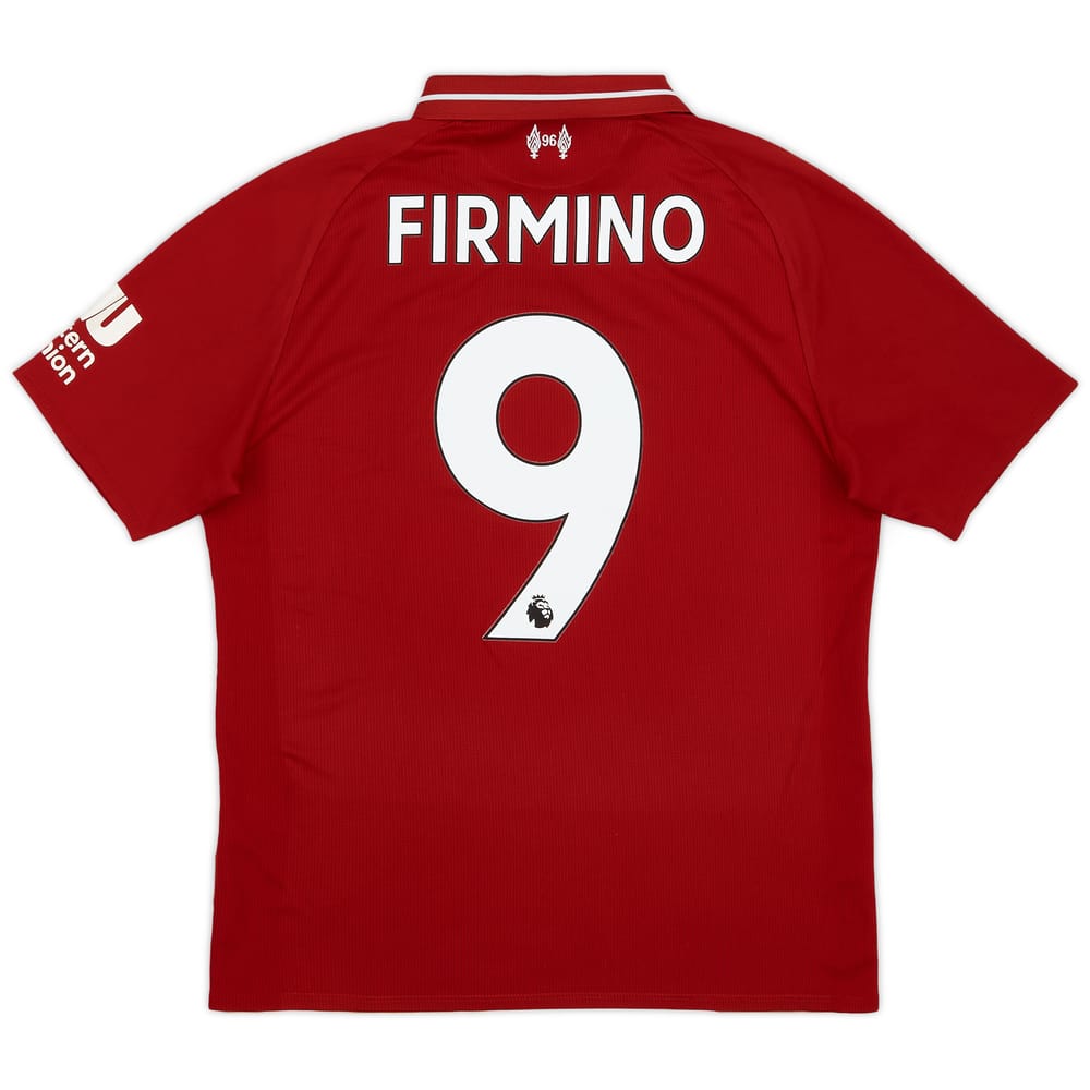 2018-19 Liverpool Home Shirt Firmino #9 (S)
