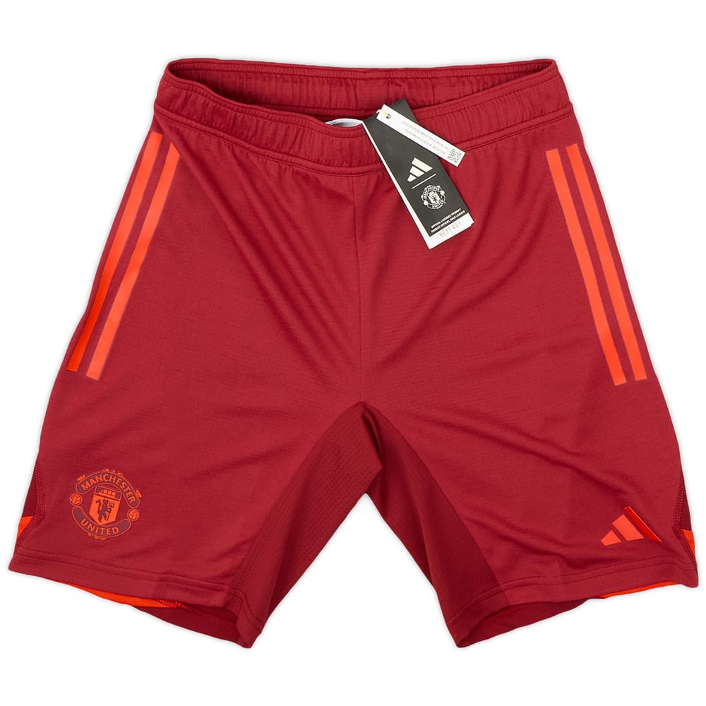 2023-24 Manchester United adidas Training Shorts (S)