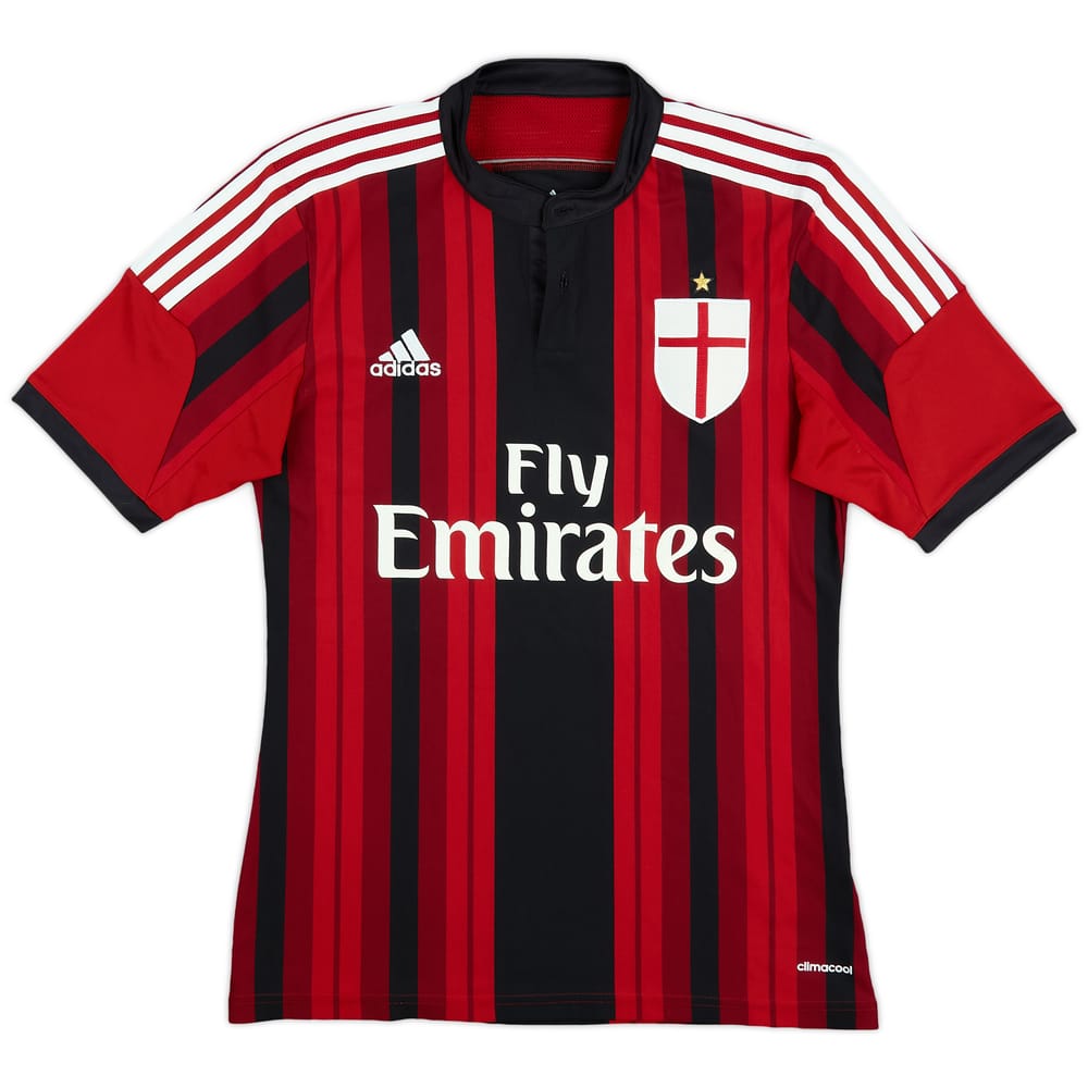 2014-15 AC Milan Home Shirt - 6/10 - (S)