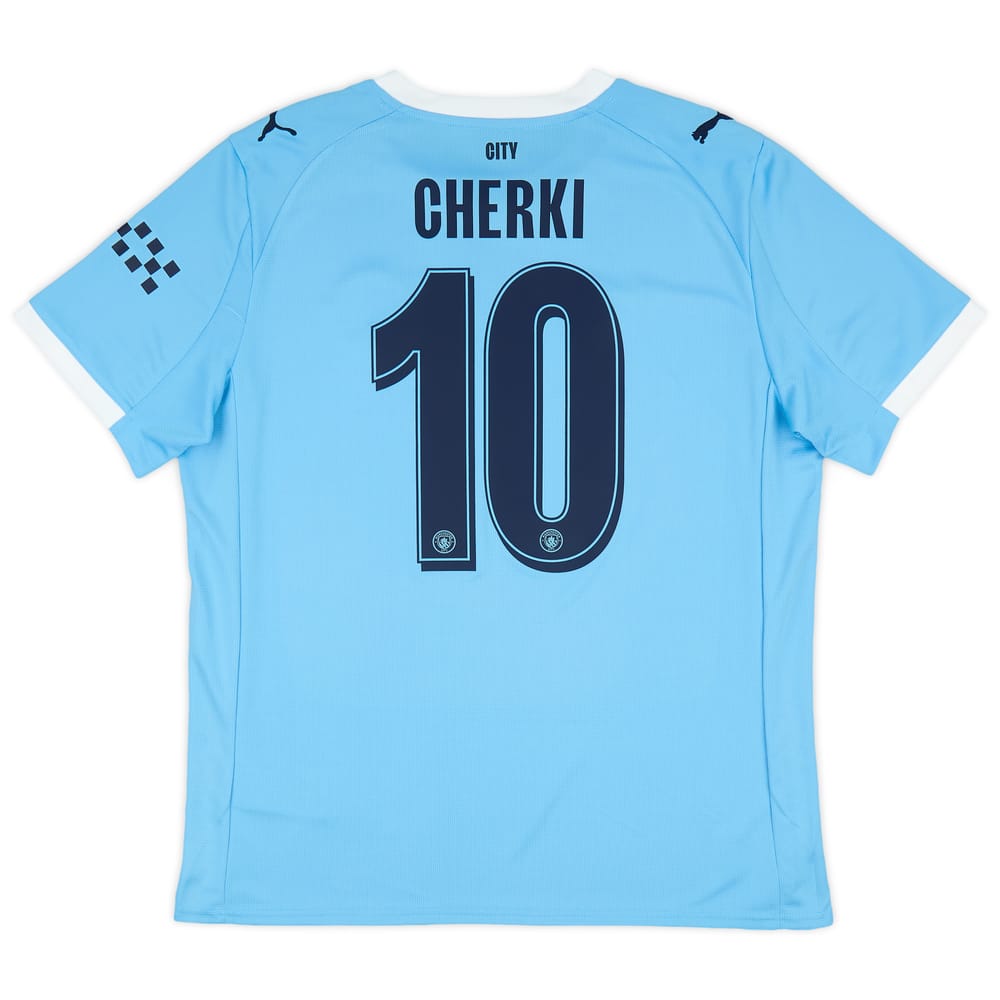 2025-26 Manchester City Home Shirt Cherki #10