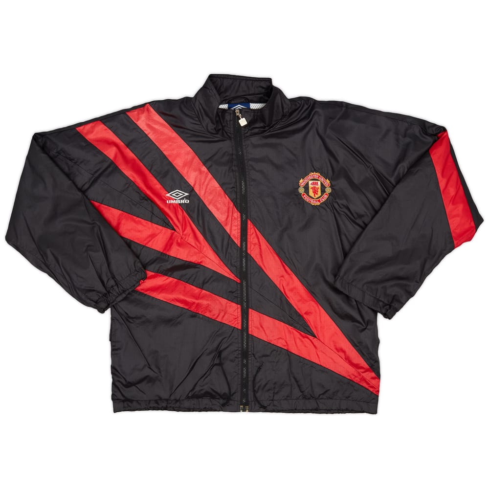 1992-93 Manchester United Umbro Track Jacket - 9/10 - (M)
