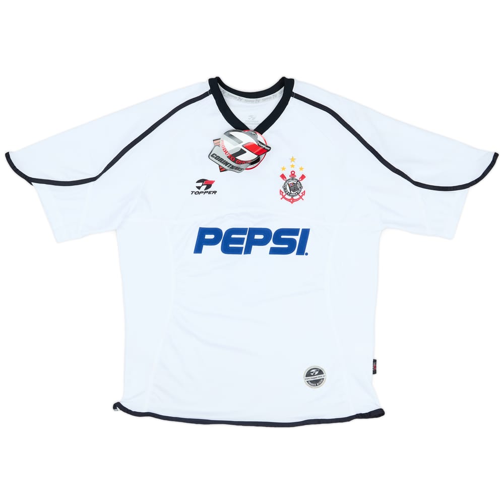 2001 Corinthians Home Shirt #8 (L)