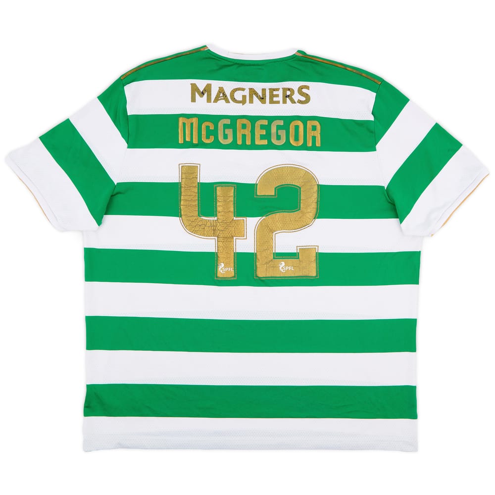 2017-18 Celtic 'Lisbon Lions 50th Anniversary' Home Shirt McGregor #42 - 4/10 - (3XL)