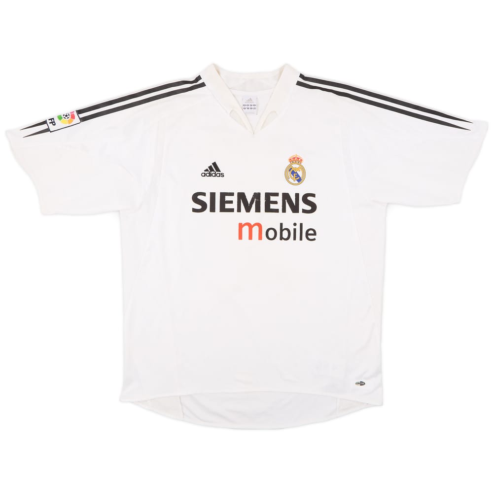 2004-05 Real Madrid Home Shirt - 5/10 - (XL)