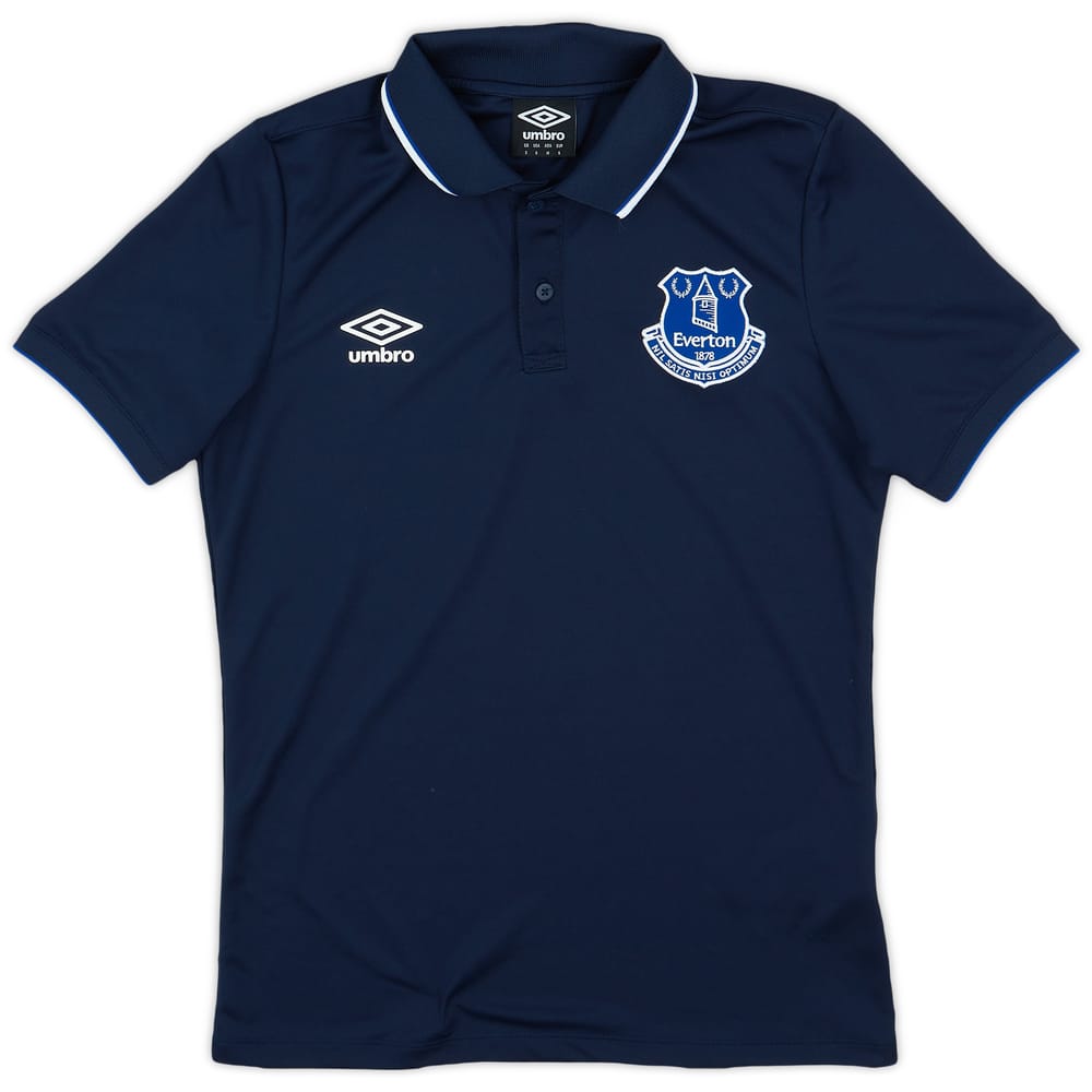 2016-17 Everton Umbro Polo Shirt - 9/10 - (S)