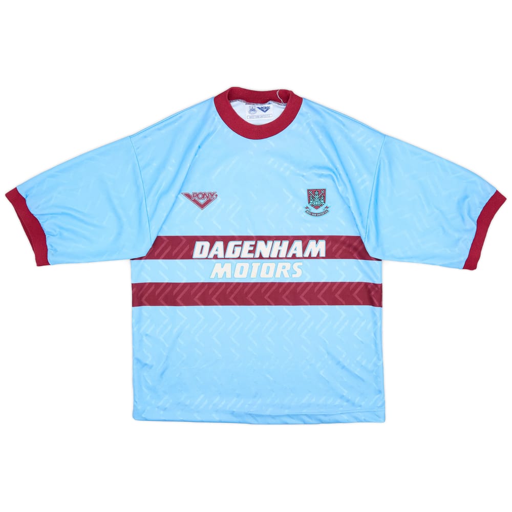 1993-95 West Ham Away Shirt - 8/10 - (XL)