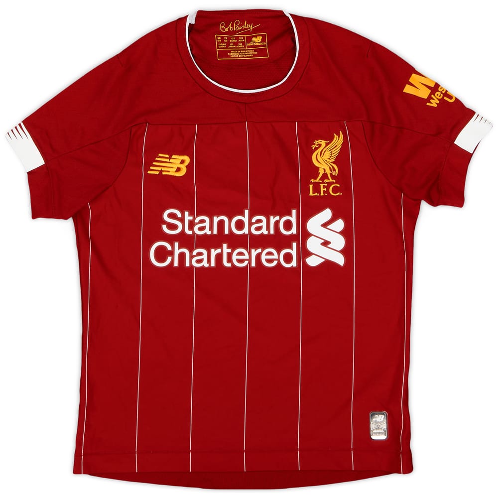 2019-20 Liverpool Home Shirt - 9/10 - (S.Boys)