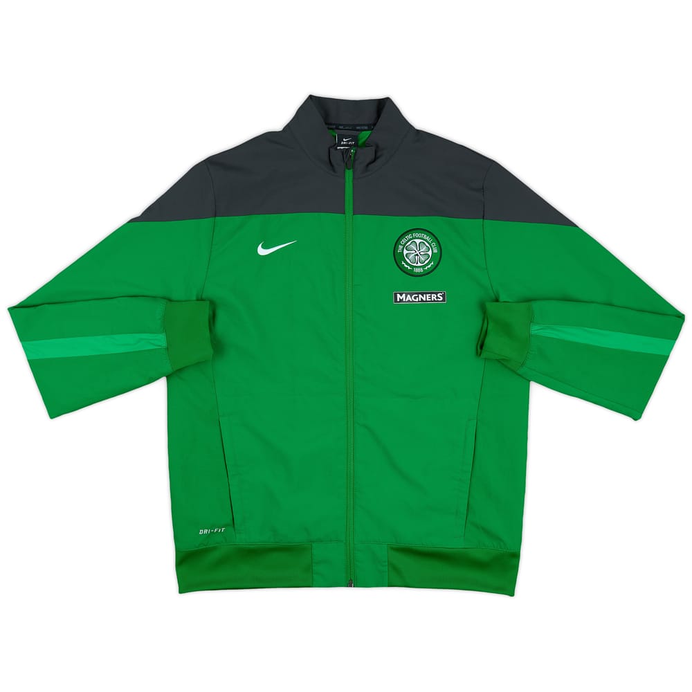 2013-14 Celtic Nike Track Jacket - 9/10 - (M)
