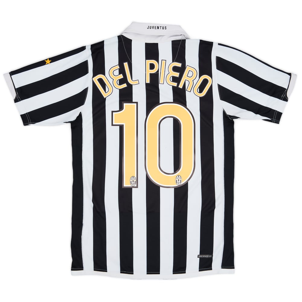 2006-07 Juventus Home Shirt Del Piero #10 - 8/10 - (S)