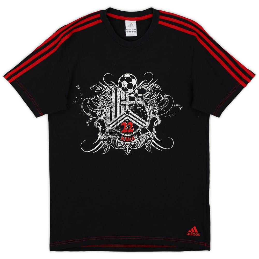 2008-09 AC Milan adidas 'Kaka 22' Graphic Tee - 8/10 - (S)