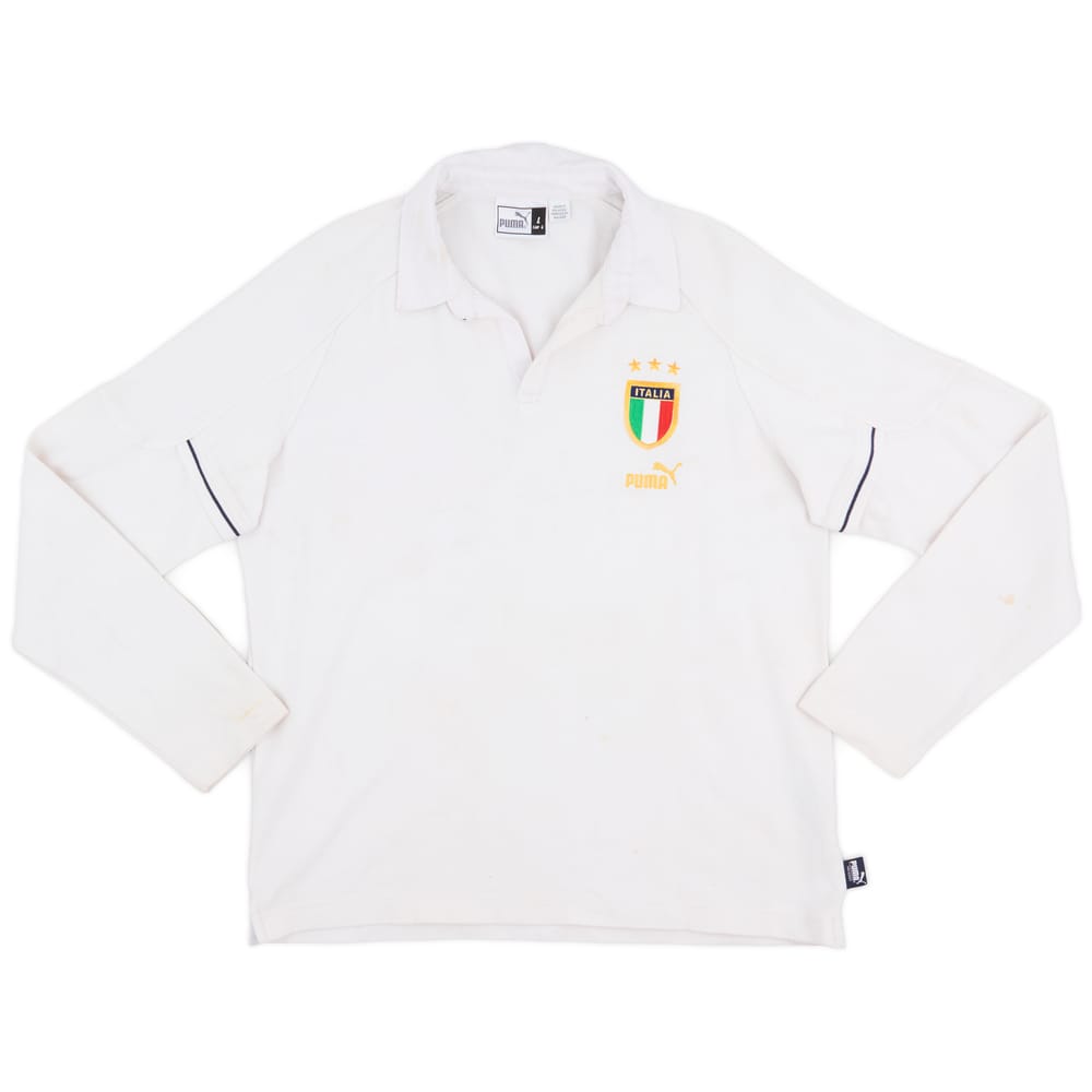 2004-05 Italy Puma Polo L/S Shirt - 5/10 - (L)