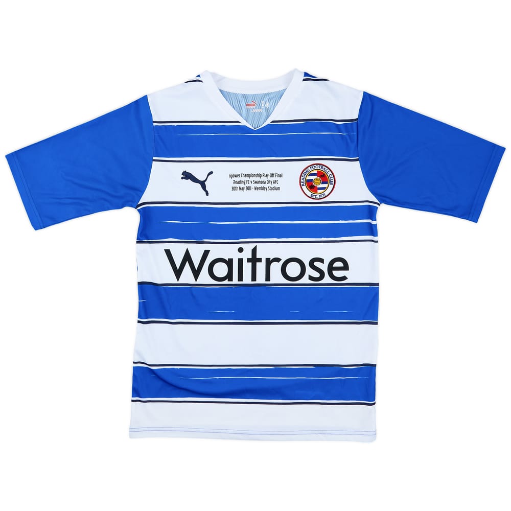 2010-11 Reading 'Play-off Final' Home Shirt - 9/10 - (S)