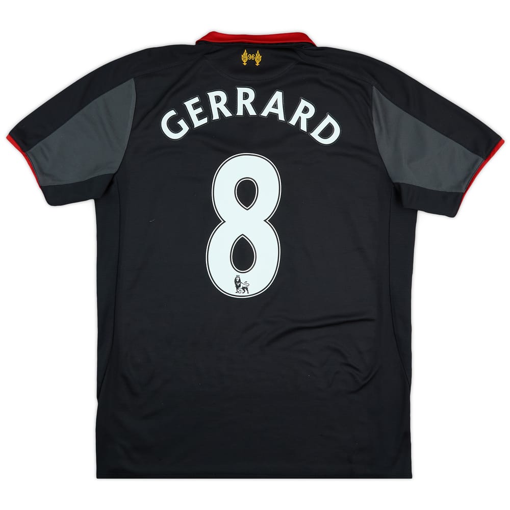 2014-15 Liverpool Third Shirt Gerrard #8 - 5/10 - (S)
