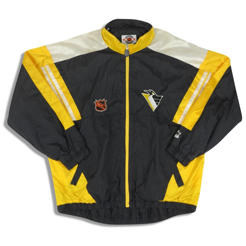1990s Pittsburgh Penguins Starter Rain Jacket XL