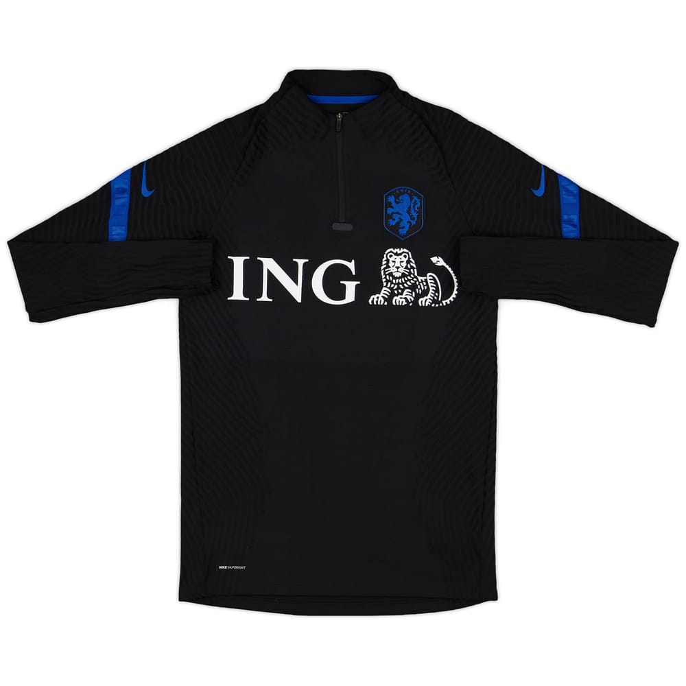2020-21 Netherlands Nike 1/4 Zip Drill Top - 7/10 - (M)