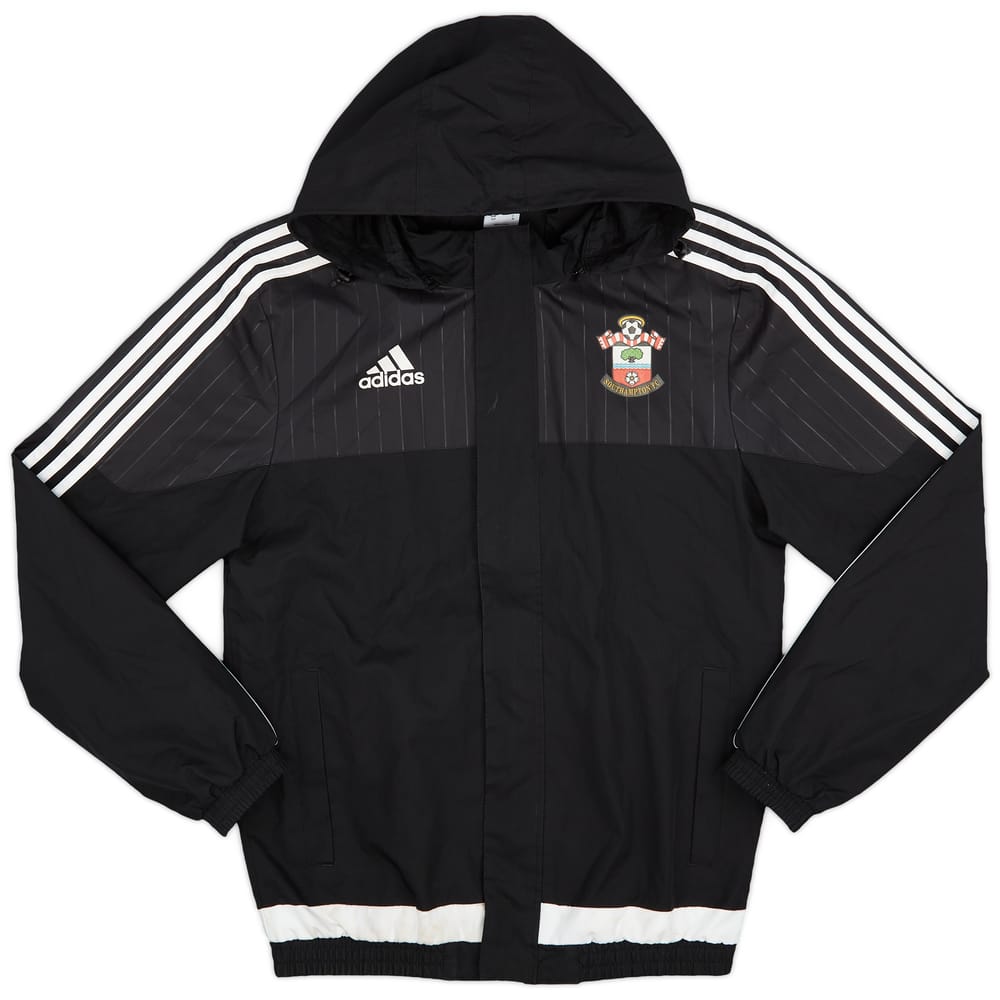 2015-16 Southampton adidas Rain Jacket - 7/10 - (S)