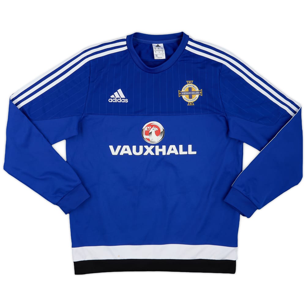 2015-16 Northern Ireland adidas Drill Top - 8/10 - (M)