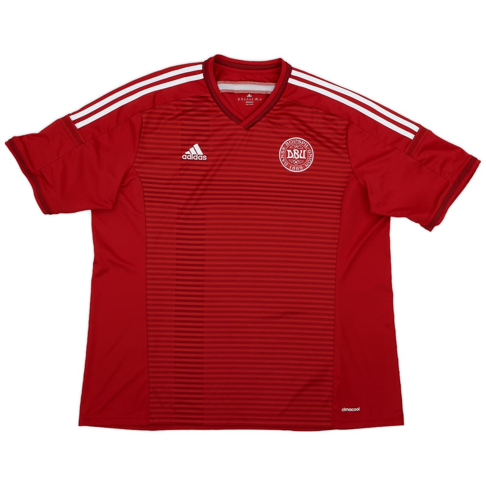 2014-15 Denmark Home Shirt - 9/10 - (XXL)