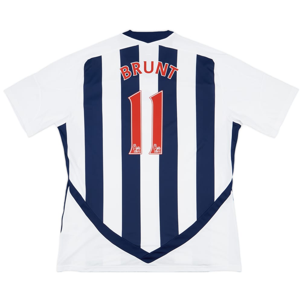 2011-12 West Brom Home Shirt Brunt #11 - 8/10 - (XXL)