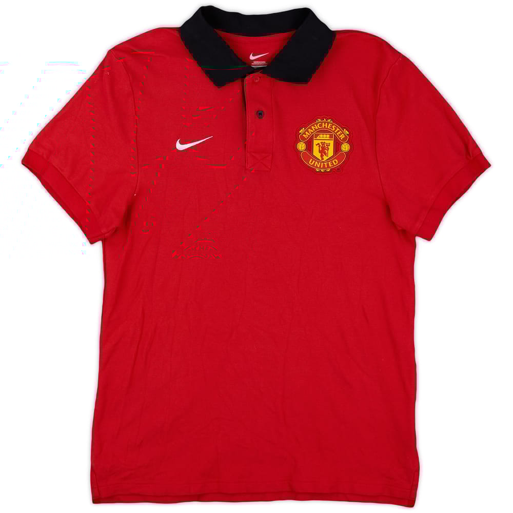 2012-13 Manchester United Nike Polo Shirt - 8/10 - (S)