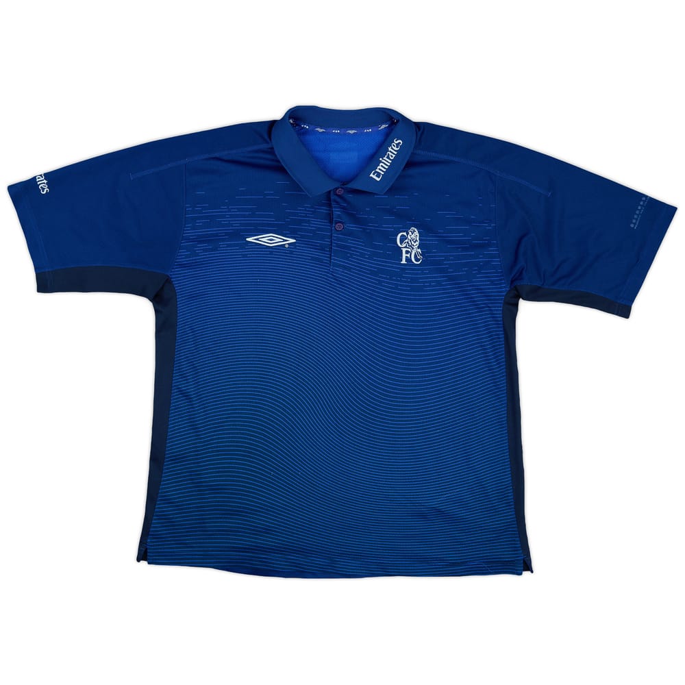 2001-02 Chelsea Umbro Polo Shirt - 7/10 - (XL)