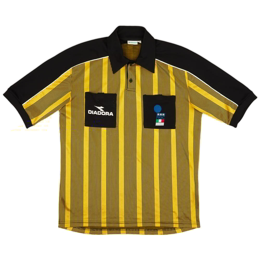 1999-00 Italy FIGC Diadora Referee Shirt - 7/10 - (XL)